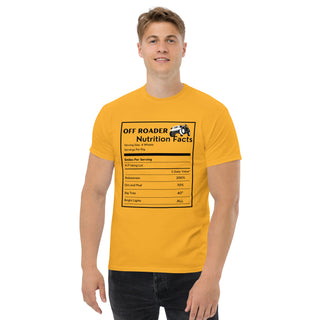 Men's Nutrition Facts Classic Tee